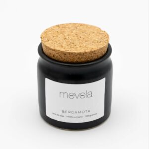 Vela de cera de soja Bergamota