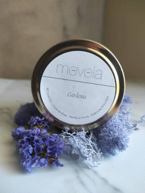 Vela Melleva Gardenia 80gr - Imagen 2