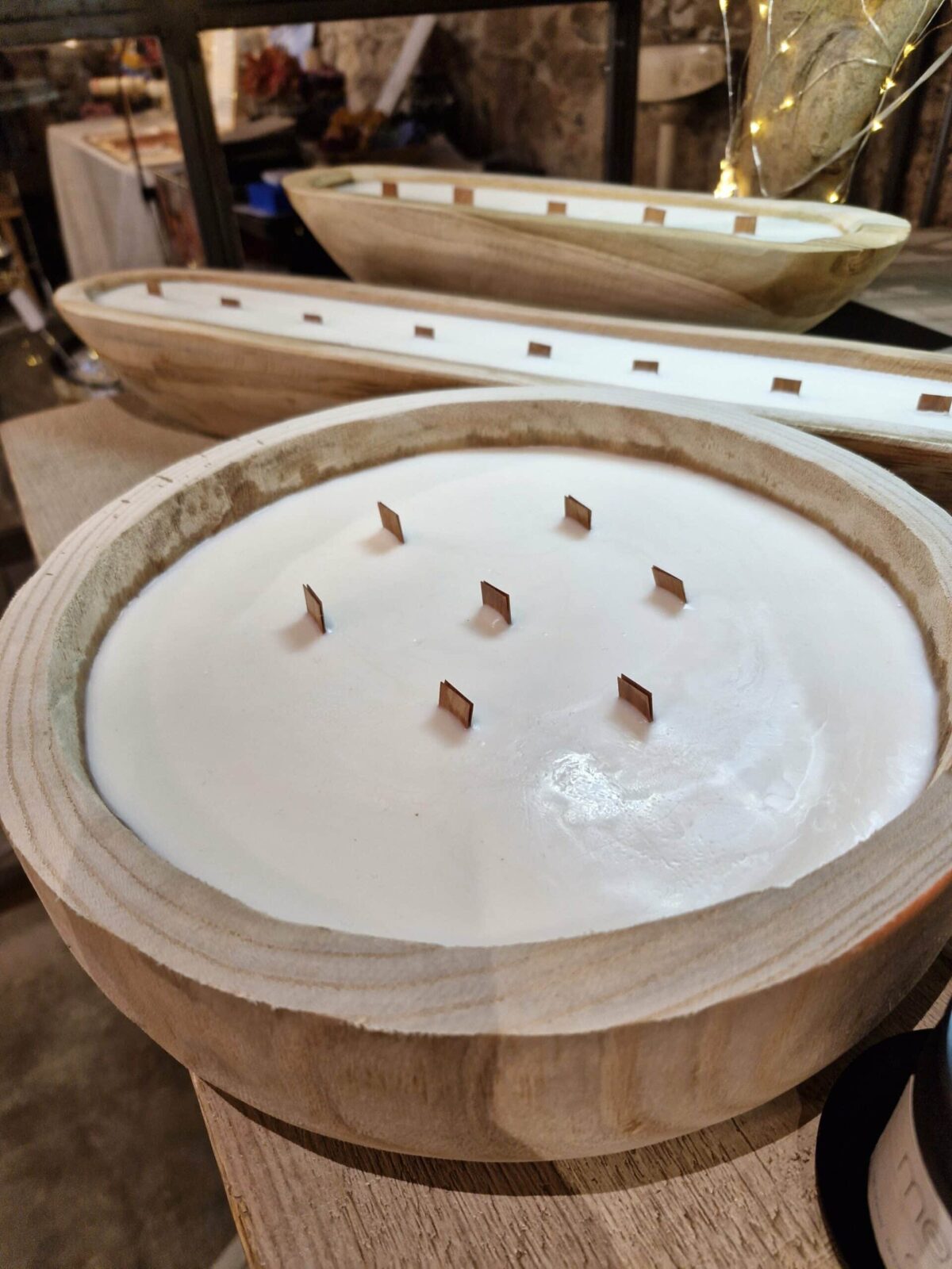 Bol de Madera - 7 Mechas - Imagen 2