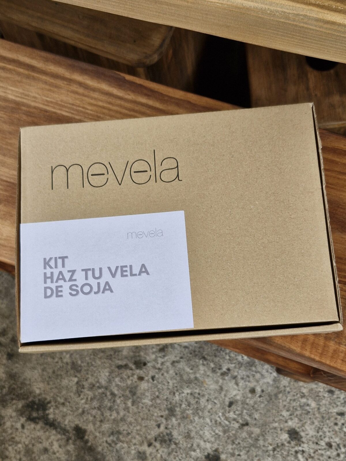 Kit haz tu vela de cera de soja